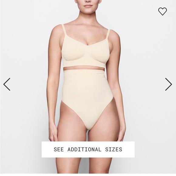 SEAMLESS SCULPT HIGH-WAISTED THONG SIZE 3XL - Picture 1 of 5